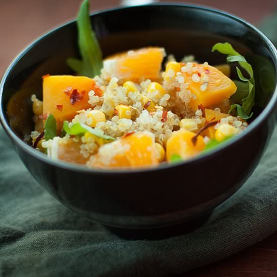 Yellow Quinoa Salad - Recipe photo by ourfreshkitchen
