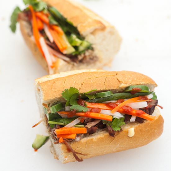 Roasted Pork Banh Mi - Recipe photo by SpachetheSpatula