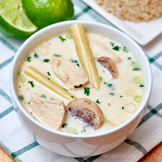 Tom Kha Gai Soup - Recipe photo by showmetheyummy