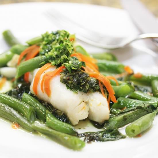 Fish in Parchment - Recipe photo by FreshFoodinaFlash