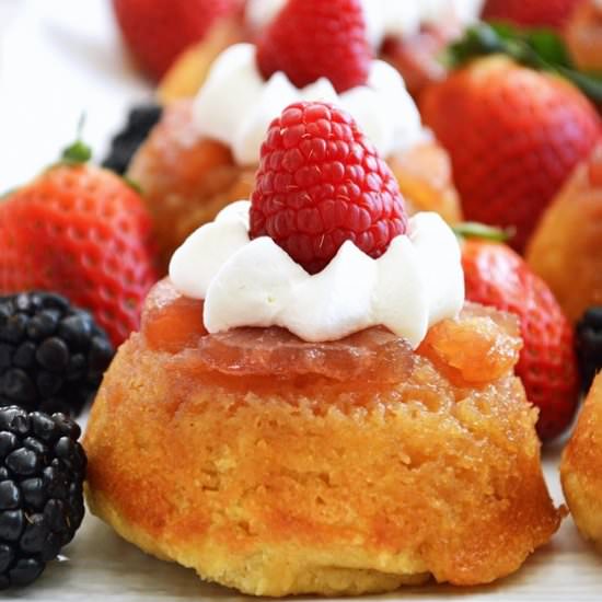 Pineapple Upsidedown Raspberry Cake - Recipe photo by Breezy Bakes