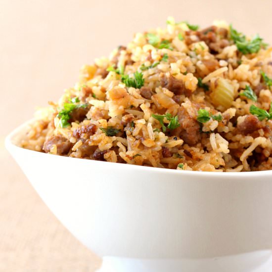 Dirty Rice - Recipe photo by mantitlement