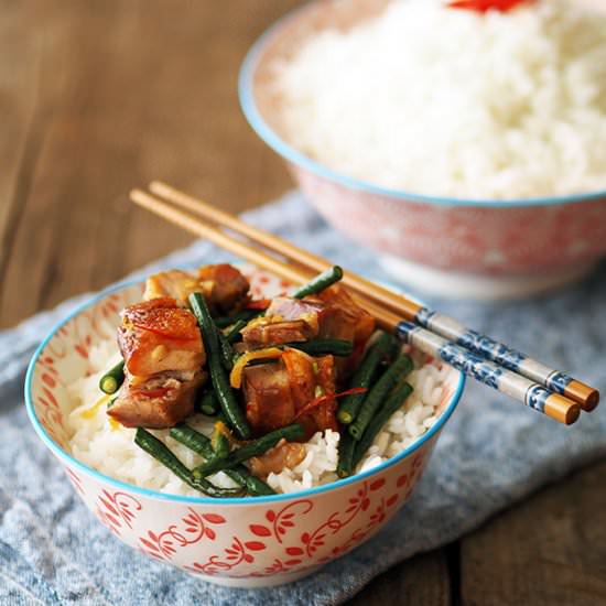 Twice Cooked Asian Pork Belly - Recipe photo by Belly Rumbles