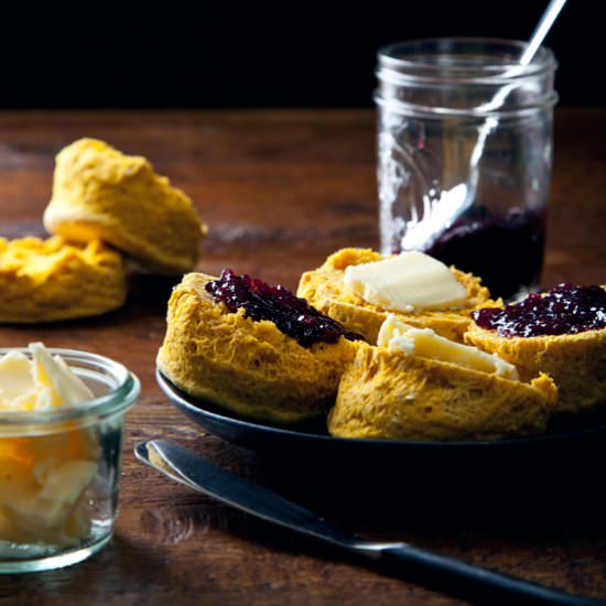 Vegan Sweet Potato Biscuits - Recipe photo by PicklesNHoney