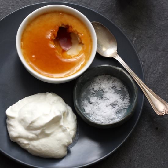Butterscotch Pot de Creme - Recipe photo by borrowedsalt
