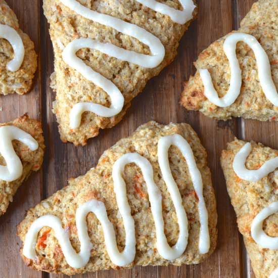 Carrot Coconut Scones - Recipe photo by thisprovinciallife