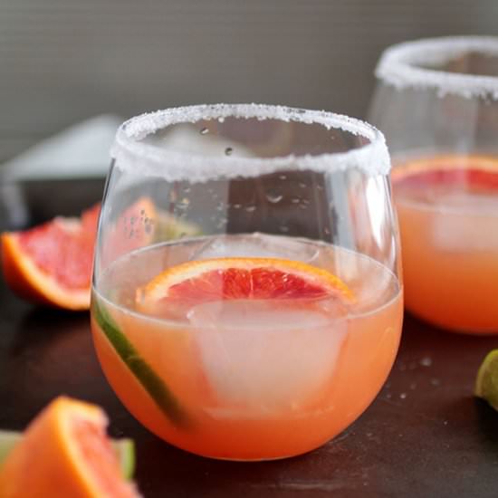 Blood Orange Margaritas - Recipe photo by lifeasastrawberry