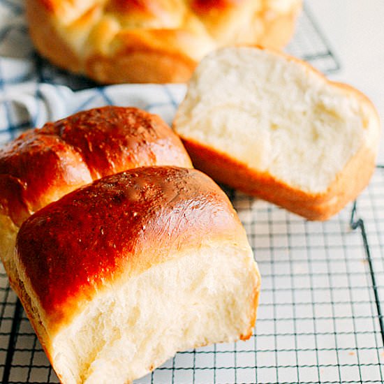 Milk Bread - Recipe photo by thewoksoflife