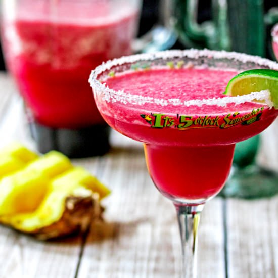 Blood Orange Pineapple Margarita - Recipe photo by Cooks With Cocktails