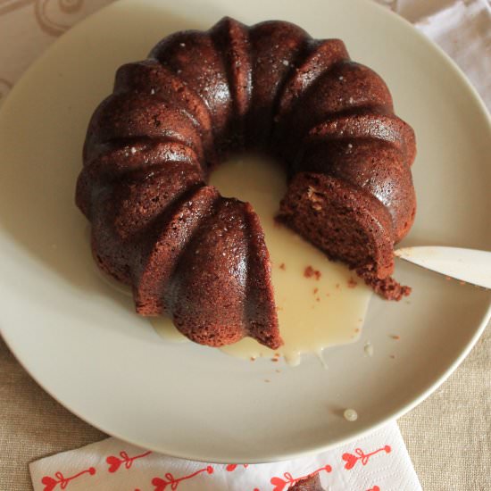 Chocolate Cake with Orange Icing - Recipe photo by Natalia_cocina