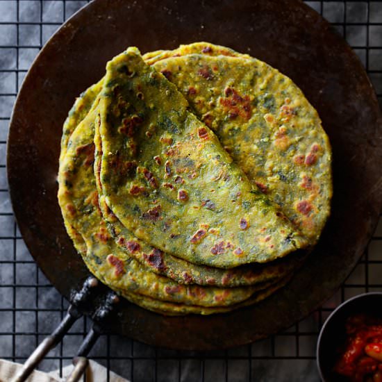 Methi Paratha - Recipe photo by sinfullyspicy