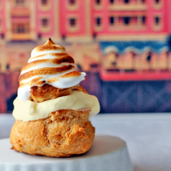 Lemon Chantilly Cream Puffs - Recipe photo by femmefraiche