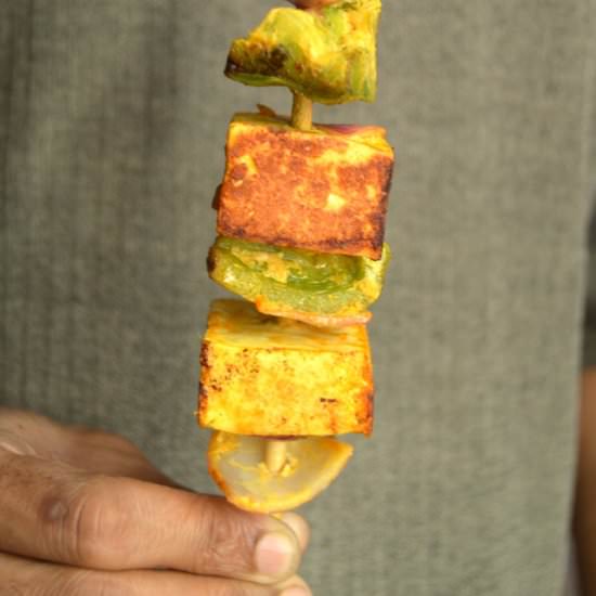 Paneer Tikka - Recipe photo by sathyapriya