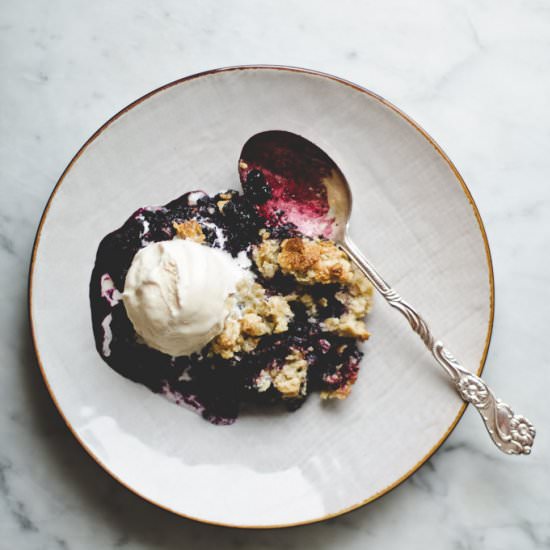Single Serving Blueberry Crumble - Recipe photo by bakingmagique