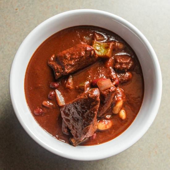 Chocolate Chili - Recipe photo by Lisa G Cooks