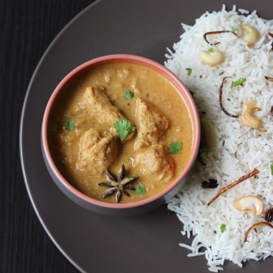 Chicken korma - Recipe photo by swasthfreak
