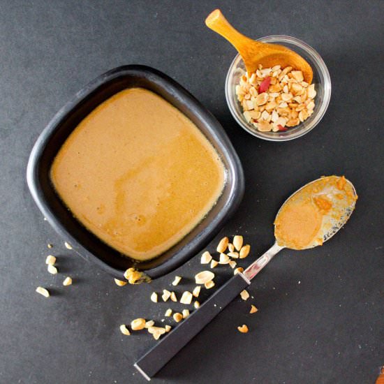 Peanut Sauce - Recipe photo by LaraThalice