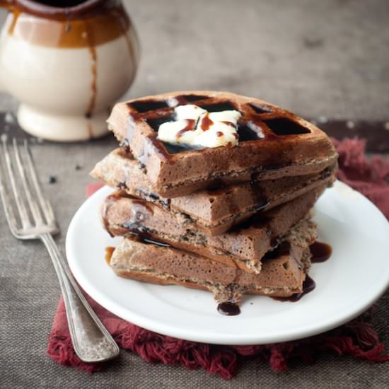 Buckwheat Waffles - Recipe photo by foodsofourlives