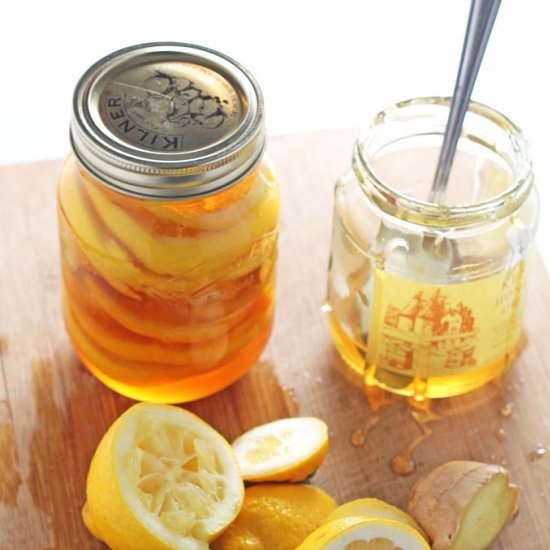 Honey Lemon Ginger Jar - Recipe photo by myfussyeater