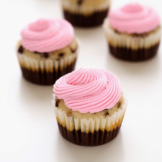 Neapolitan Cupcakes - Recipe photo by i-heart-baking