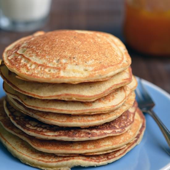 Newbie Gluten Free Pancakes - Recipe photo by Natural Fit Foodie