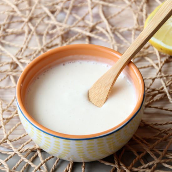 Vegan Mayo - Recipe photo by practiganic
