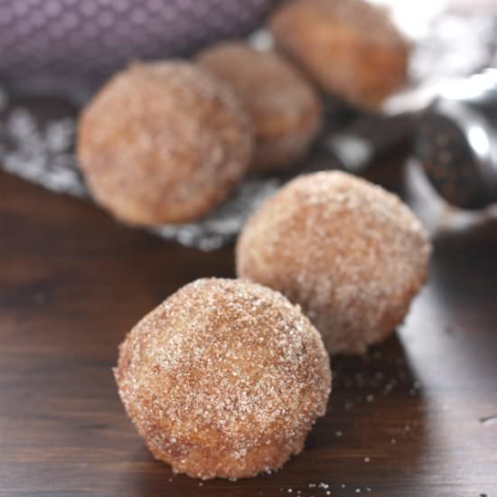 Cinnamon Sugar Chai Donut Muffins - Recipe photo by akitchenaddiction