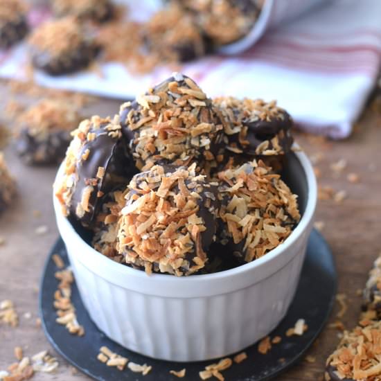 Samoa Pretzel Bites - Recipe photo by lemontreedwelling