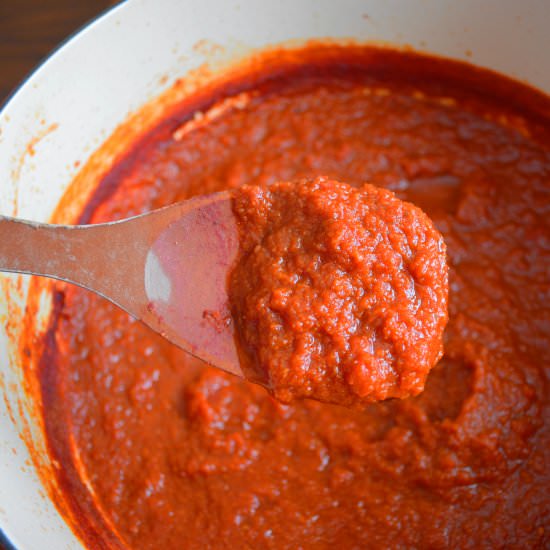Homemade Marinara Sauce - Recipe photo by jeanieandluluskitchen
