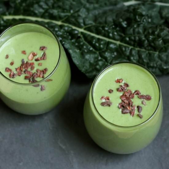 Leafy Green Probiotic Smoothie - Recipe photo by Healthyummies