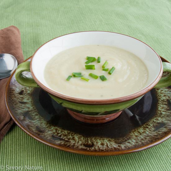 Cream of Cauliflower Soup - Recipe photo by SavoryNature