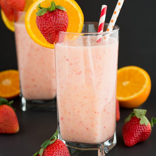 Strawberry Orange Smoothie - Recipe photo by SparklesKathy