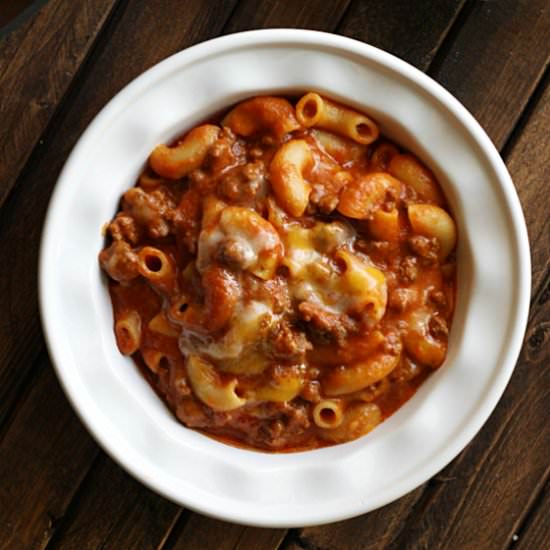 Southwest Chili Mac - Recipe photo by gracegoodeats