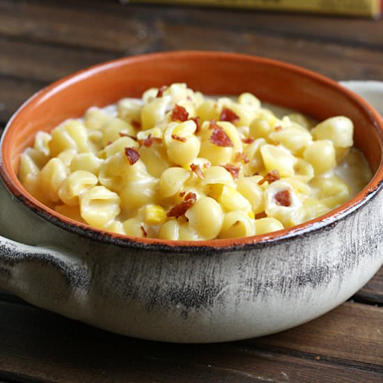 Easy Noodle Corn Chowder - Recipe photo by gracegoodeats