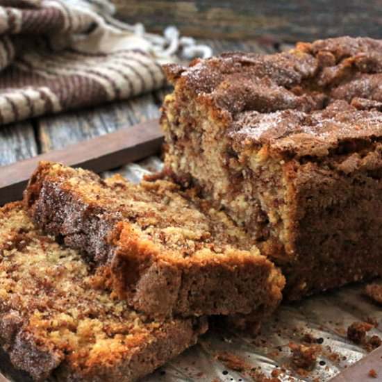 Cinnamon crumb bread - Recipe photo by Everyday Dishes
