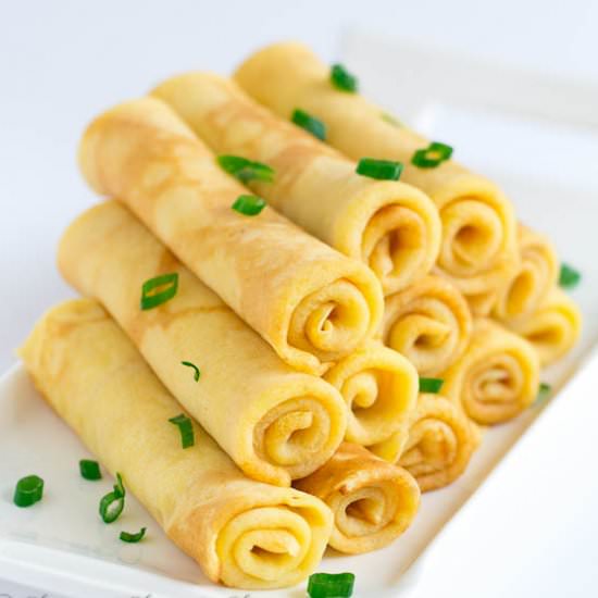 Savory Cheese Crepes - Recipe photo by Shineshka