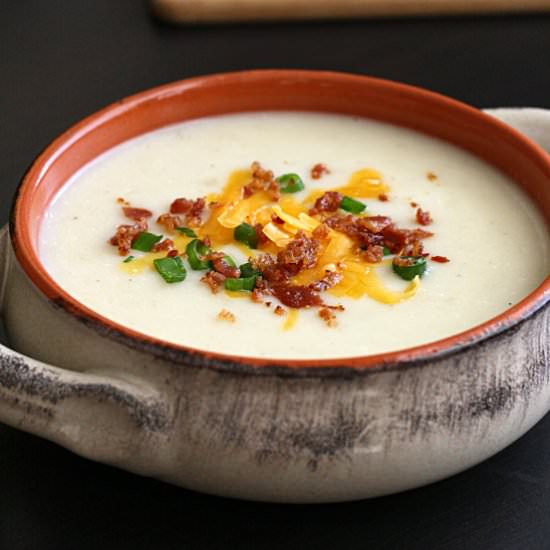 Creamy Potato Soup - Recipe photo by gracegoodeats
