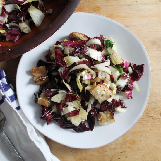 Winter Panzanella - Recipe photo by hungryinlove