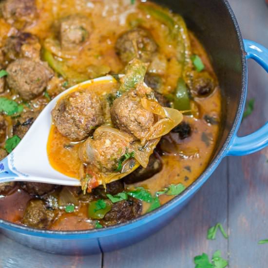 Delicious Harissa Meatball Stew - Recipe photo by maya kitchenette