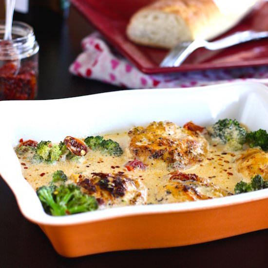 Roast Chicken in Cream Sauce - Recipe photo by tjake