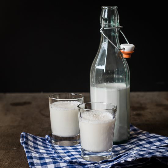 Spelt & Almond Milk - Recipe photo by Food with a View