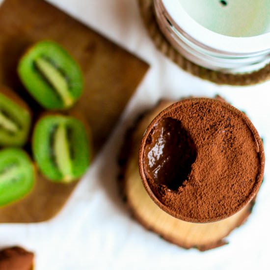 Avocado Banana Mousse - Recipe photo by The Story of a Cake
