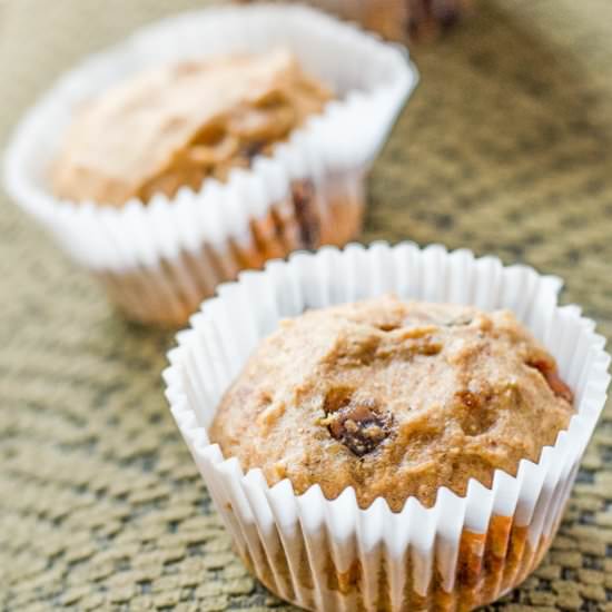 Skinny Chocolate Cinnamon Muffins - Recipe photo by MirandaAlexis