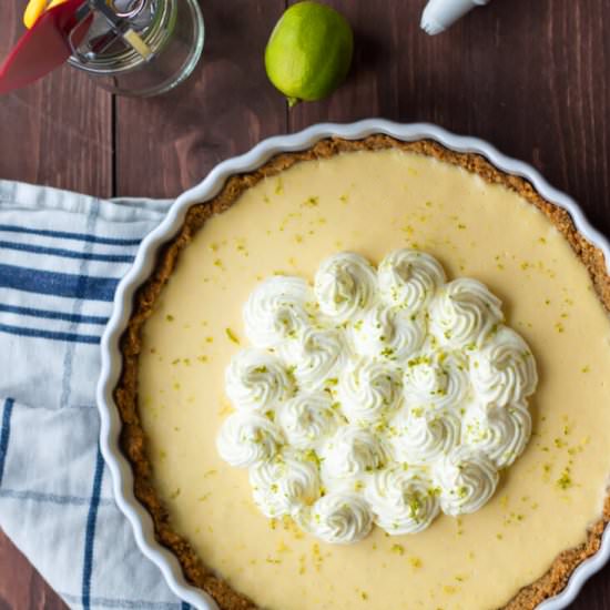 Classic Key Lime Pie - Recipe photo by HaveAnotherBite