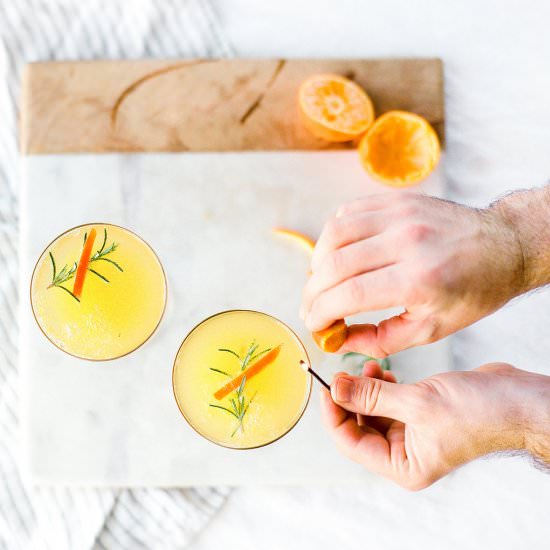 Clementine & Rosemary Mimosa - Recipe photo by laurenkelp