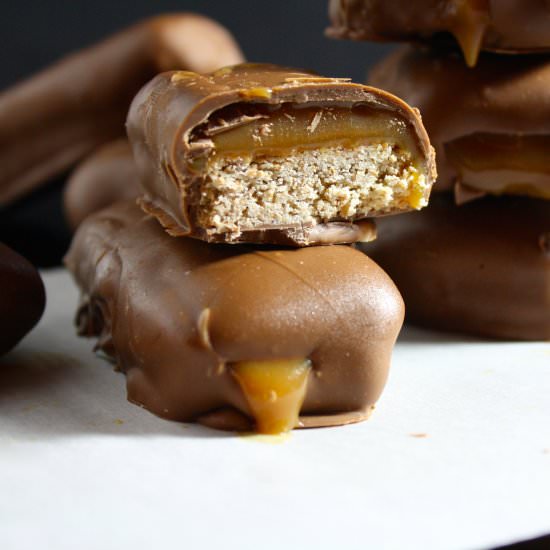 Homemade Twix Bars - Recipe photo by iwishbakingwasmyrealjob