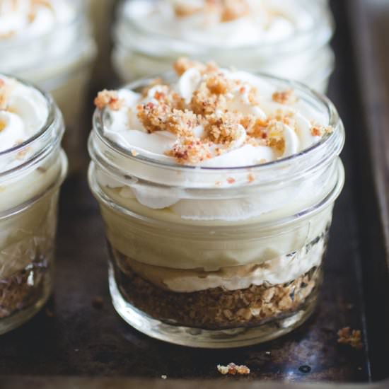 Elvis-Style Mini Banana Puddings - Recipe photo by butterlustblog