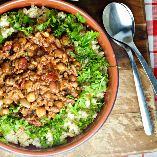 Chickpea Chilli - Recipe photo by Mummys FastandEasy