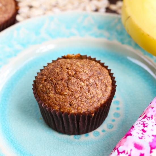 Super Food Banana Muffin - Recipe photo by Organically Thin
