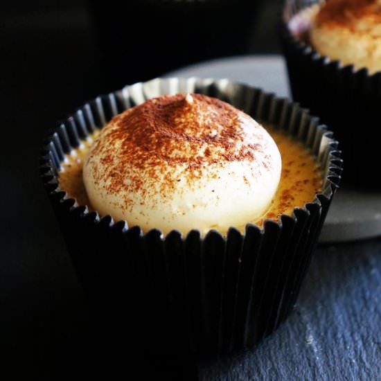 Baileys Coffee Mini Cheesecakes - Recipe photo by cakeletsanddoilies